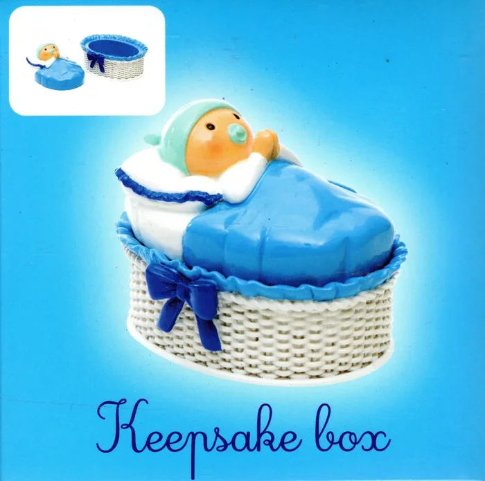 Keepsake Box – Baby Boy (Little Drops of Water)