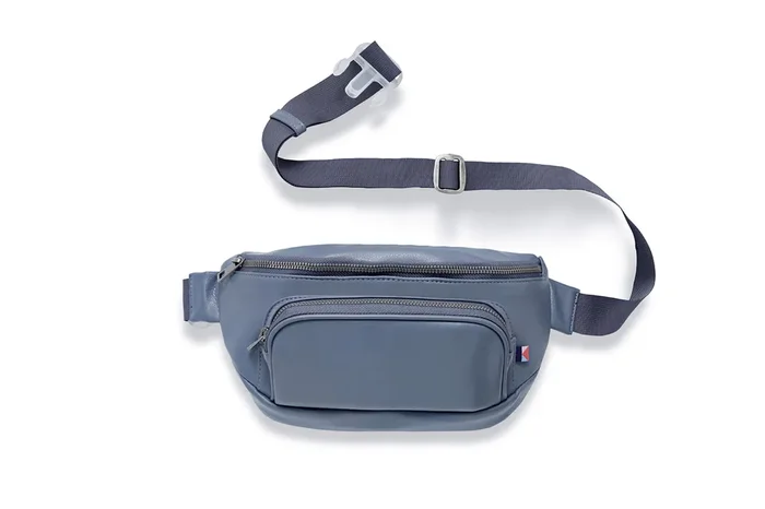 Kibou Vegan Leather Bag – Smoky Indigo