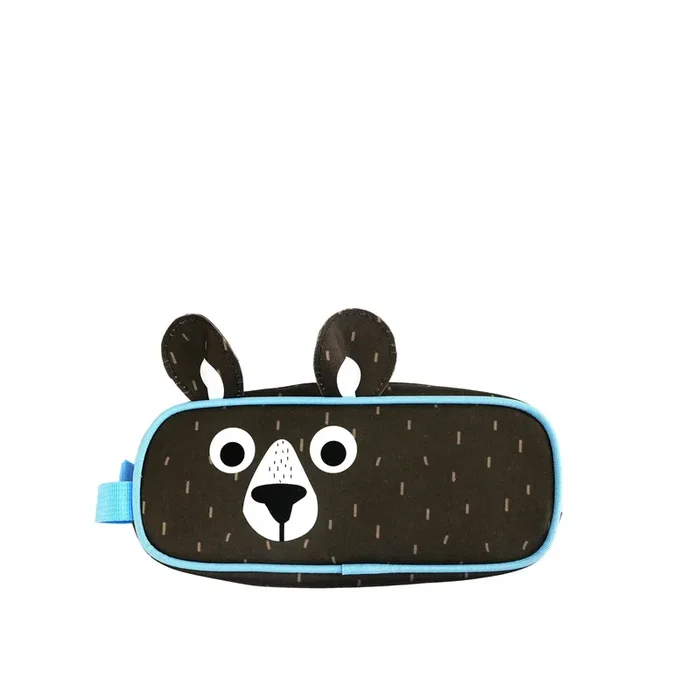 Kids Printed Pencil Case Pouch – Bosley The Bear