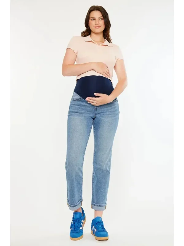 Kindra Maternity Boyfriend Jeans