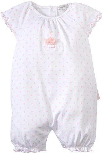 Kissy Kissy My First Birthday Sleeveless Short Playsuit Girl Polka Dot