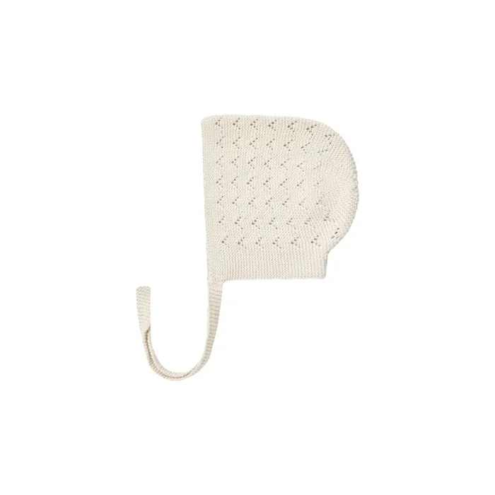 Knit Bonnet – Natural