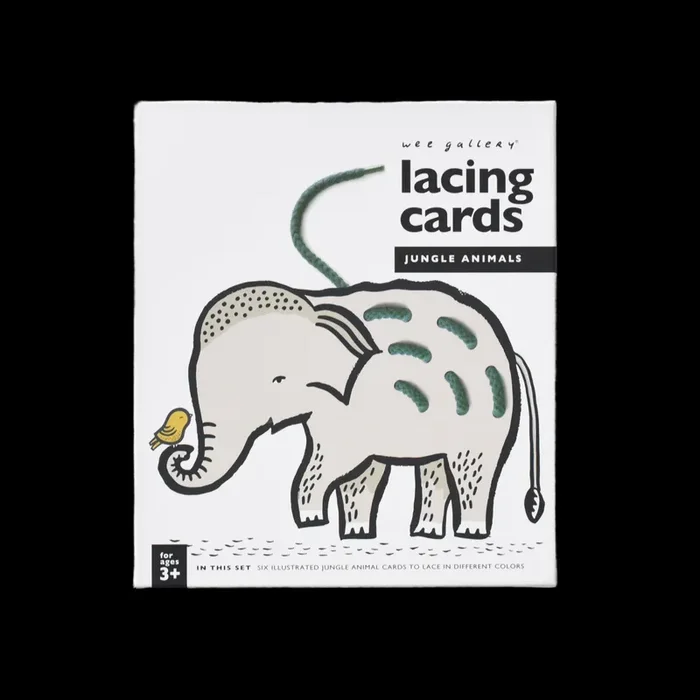 Lacing Cards – Jungle Animals