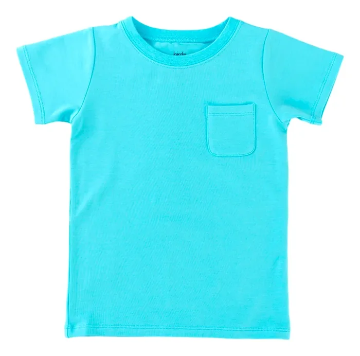 Lagoon Bamboo/cotton Pocket T-shirt