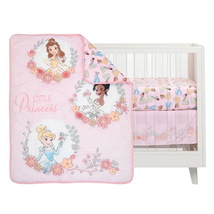 Lambs & Ivy Disney Princesses 3-Piece Bedding Set