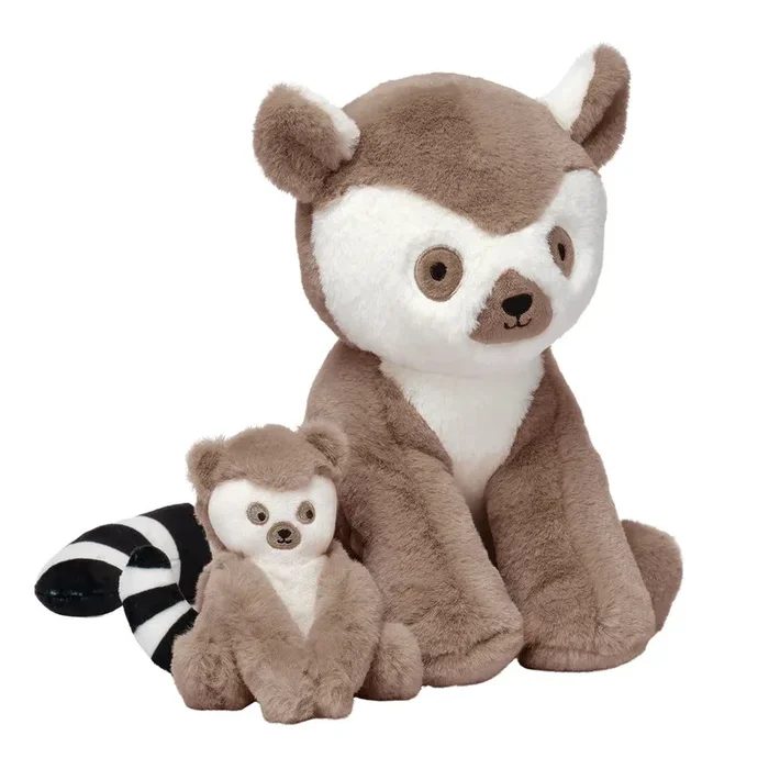 Lambs & Ivy Plush Enchanted Safari Plush Stuffed Animal Lemurs/Monkeys- Koko & Kaylee