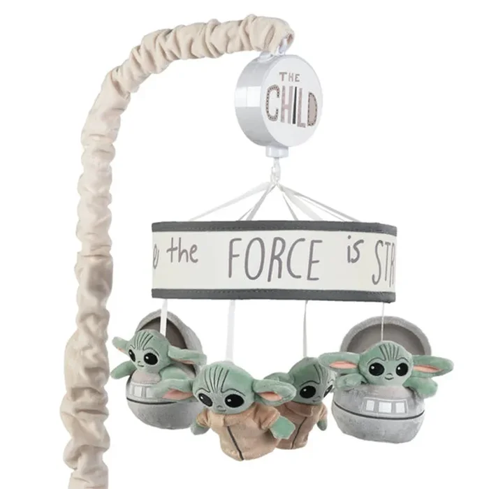 Lambs & Ivy Star Wars The Child Baby Yoda Musical Mobile – Plays 20 minutes
