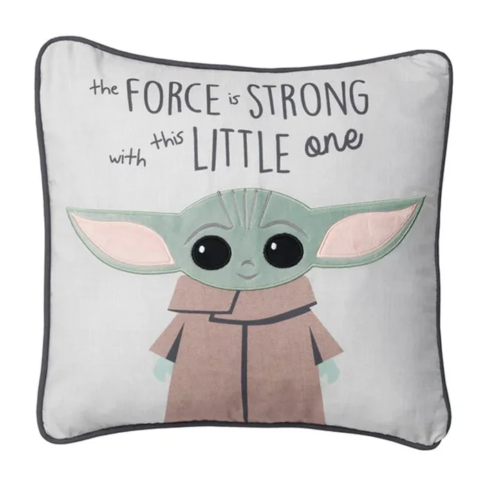 Lambs & Ivy Star Wars The Child Baby Yoda Pillow