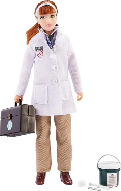 Laura – Veterinarian With Vet Kit – 8 ” Figure