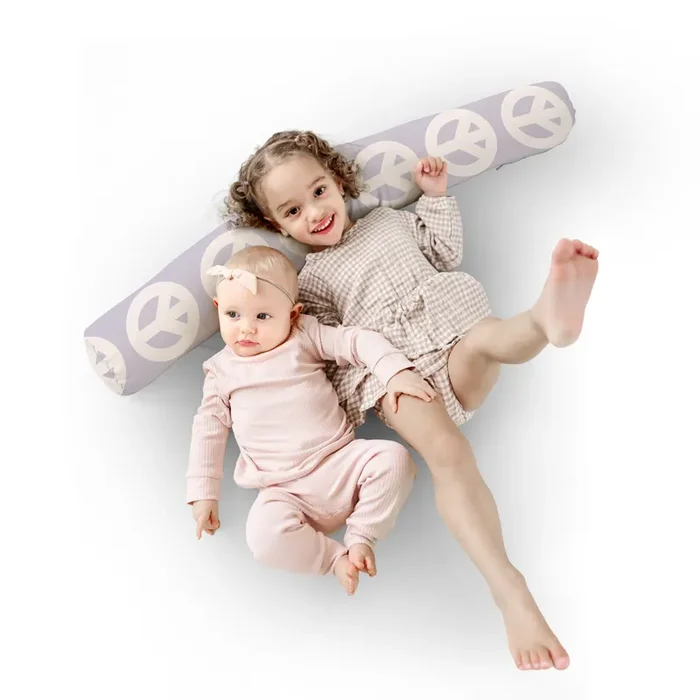 Lavender Peace Sign Support Pillow