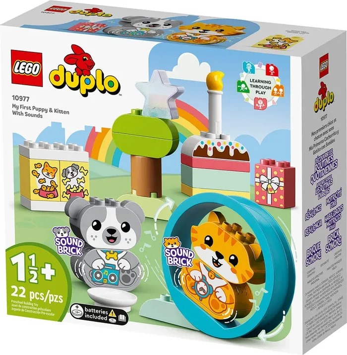 LEGO DUPLO My First Puppy – Kitten With Sounds