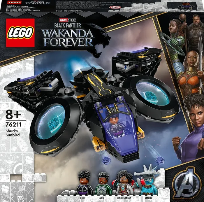 LEGO® Marvel Super Heroes Marvel Shuri’s Sunbird Black Panther Set