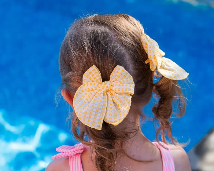 Lemonade Stand | Pigtail Set – Petite Party Bow