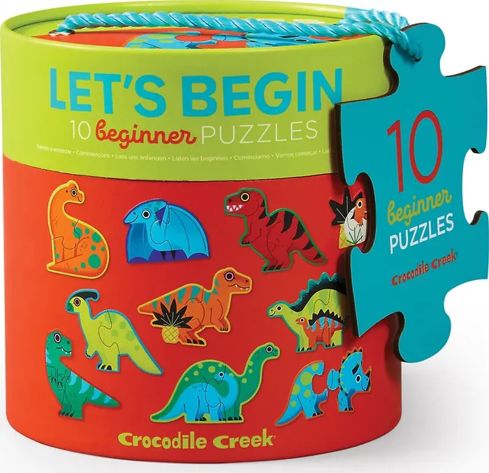 Let’s Begin 2-pc Puzzle – Dinosaurs