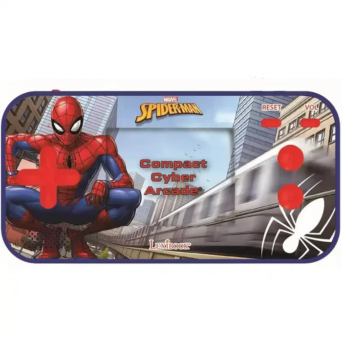 Lexibook – Spiderman Handheld Console Compact Cyber Arcade 2.5 Inch 150 Games