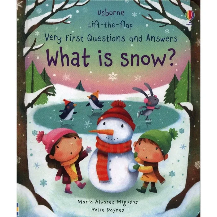 Lift-The-Flap Very First Q & A Book What is Snow?
