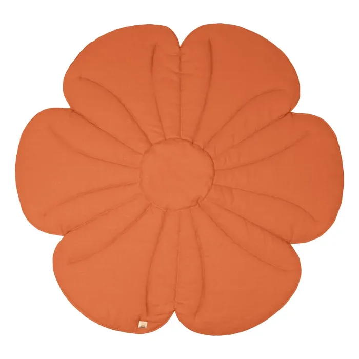 Linen Papaya – Flower Mat