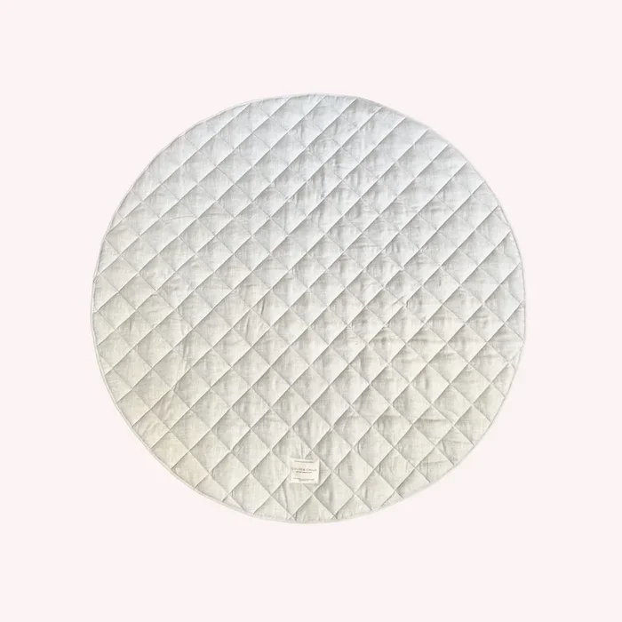 Linen Play Mat – Oatmeal