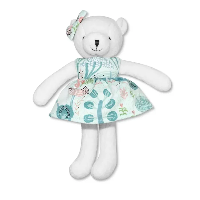 Little Bear Plush – Minty Bear Bloom