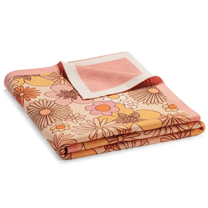 Little Dreamer Organic Baby Blanket – Flower Child
