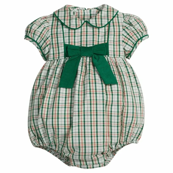 Little English – Marisa Bubble – Mistletoe Tartan