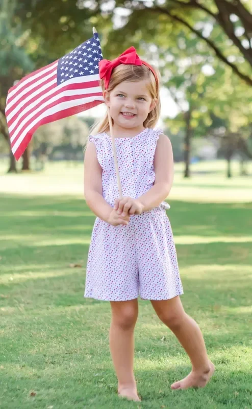 Lola Romper star spangled