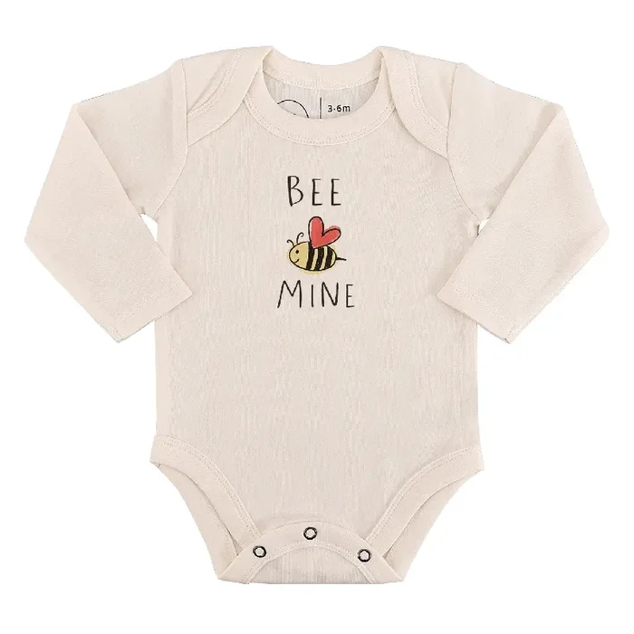 long sleeve graphic bodysuit | bee mine