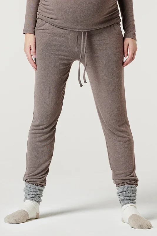 Lounge Umstandshose taupe