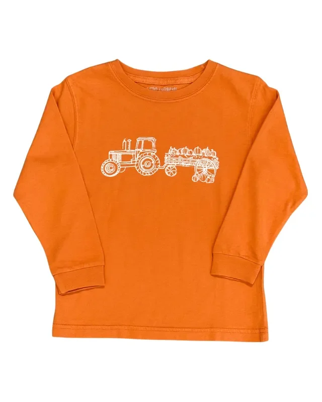 LS Burnt Orange Hayride T-Shirt
