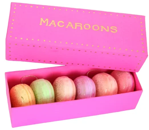 Macaroon W/box Set Of 6