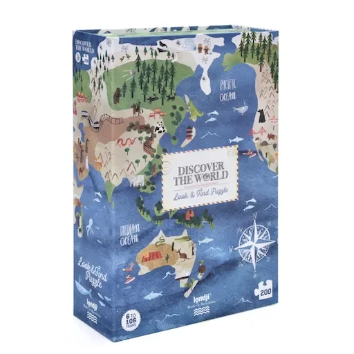 Magic Forest Discover The World Puzzle 200 Pieces Observation