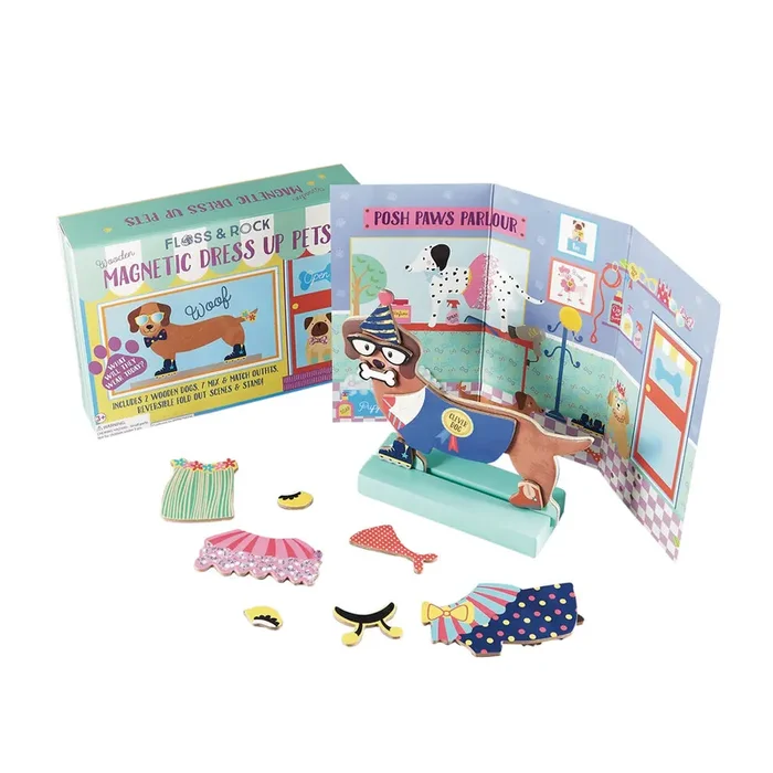 Magnetic Dress Up Pets – Wooden Toy