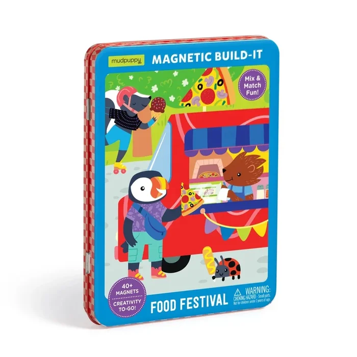 Magnetic Play Set – Food Truck Festival