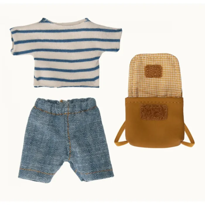 Maileg Clothes and Bag, Big Brother Mouse