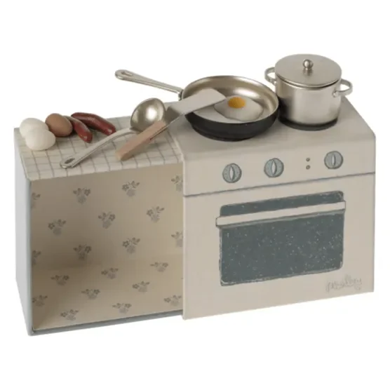 Maileg Cooking Set, Mouse 2024