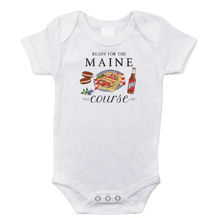 Maine Course Baby Onesie