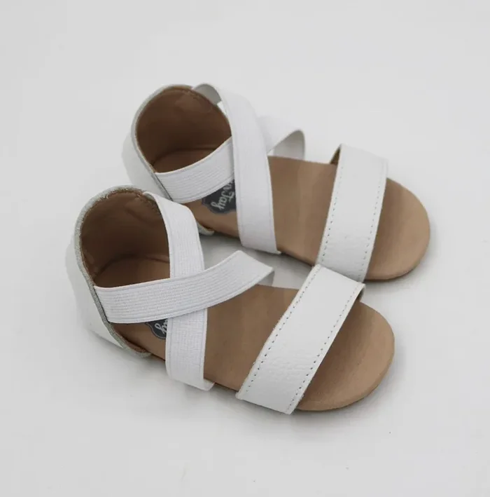 Makayla Sandals – White