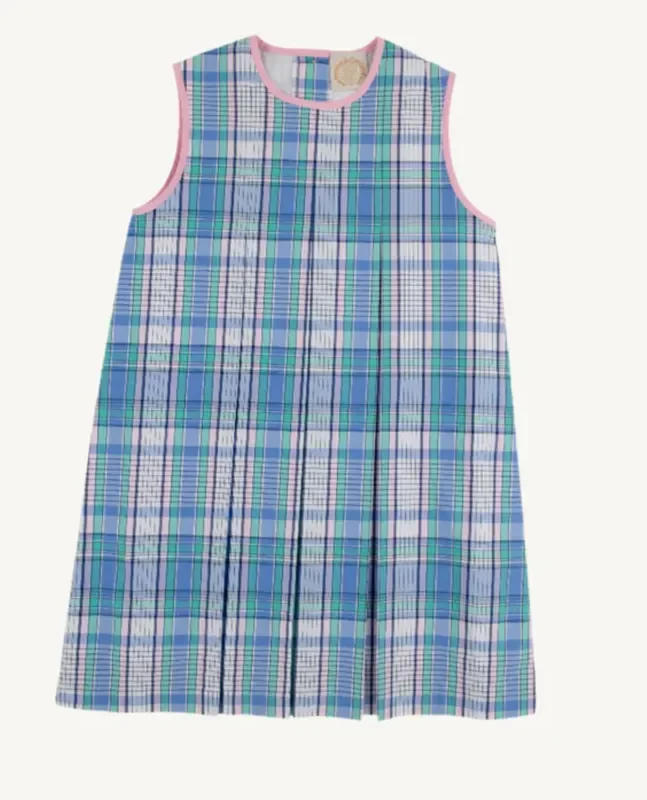 Mary Frances Frock | Lauderdale Pier Plaid
