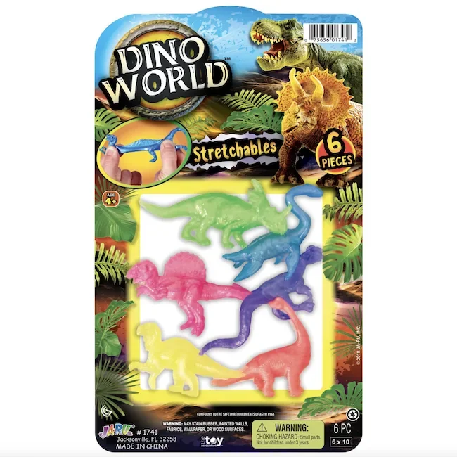 Master Toys & Novelties Stretchy Dinos – 6 Pack