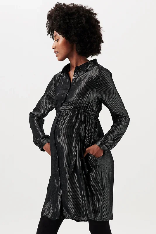 Maternity and breastfeeding evening dress