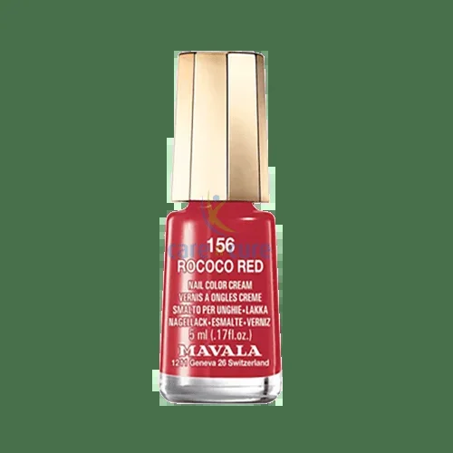 Mavala Nail Polish 156 Rococo Red 5ml