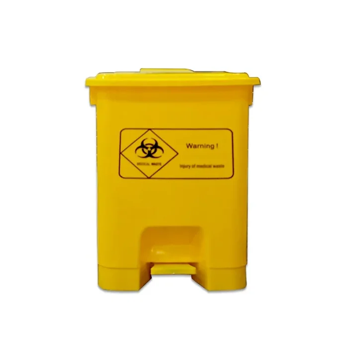 Medica Bio Hazard Waste Bin With Pedel 20 Ltr