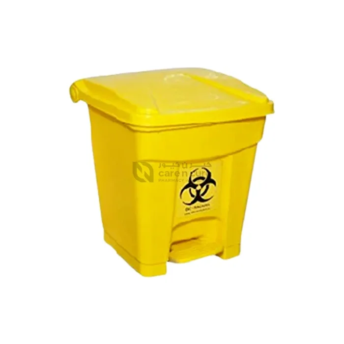 Medica Bio Hazard Waste Bin With Pedel 50 Liter