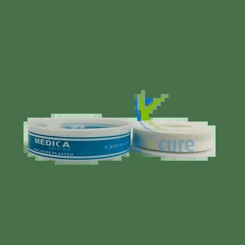 Medica Zinc Oxide Plaster 1.25 cm X 5 M With Cover