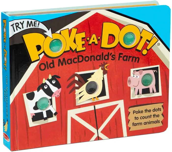 Melissa & Doug Poke-a-Dot! Book – Old MacDonald’s Farm
