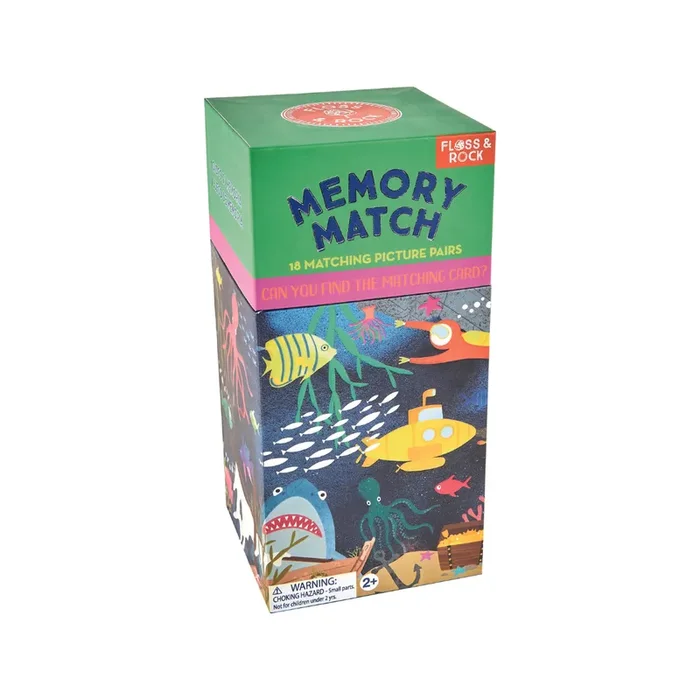 Memory Match Game – Deep Sea