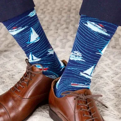 Men’s Sailboat Socks