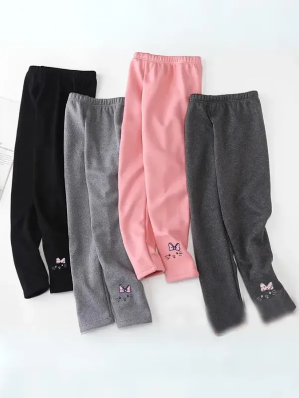 Meow Magic Fleece-Lined Leggings