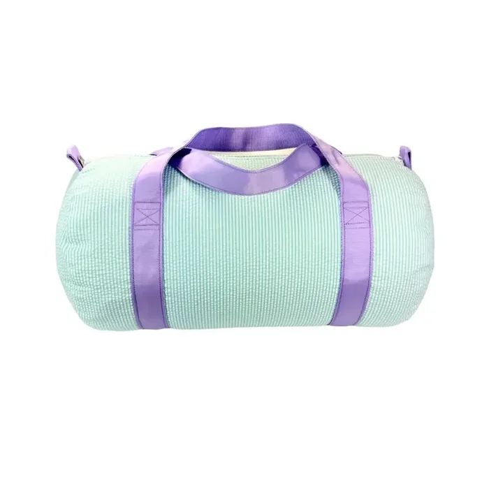 Mermaid Seersucker Duffel