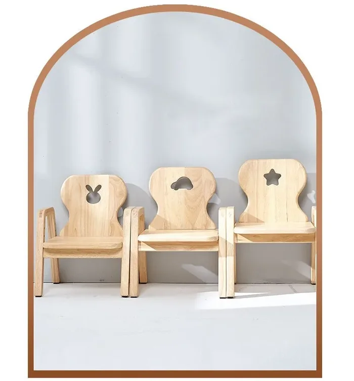 Mesasilla Adjustable Wooden Kids Chair – Ergonomic, Height-Adjustable, Solid Wood | 4 Height Options